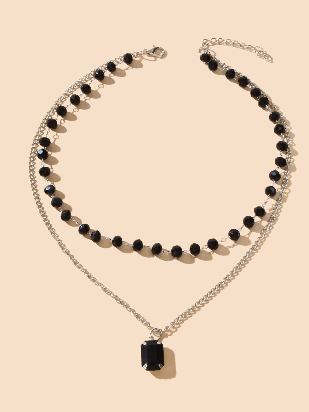 Female Chain Black necklace