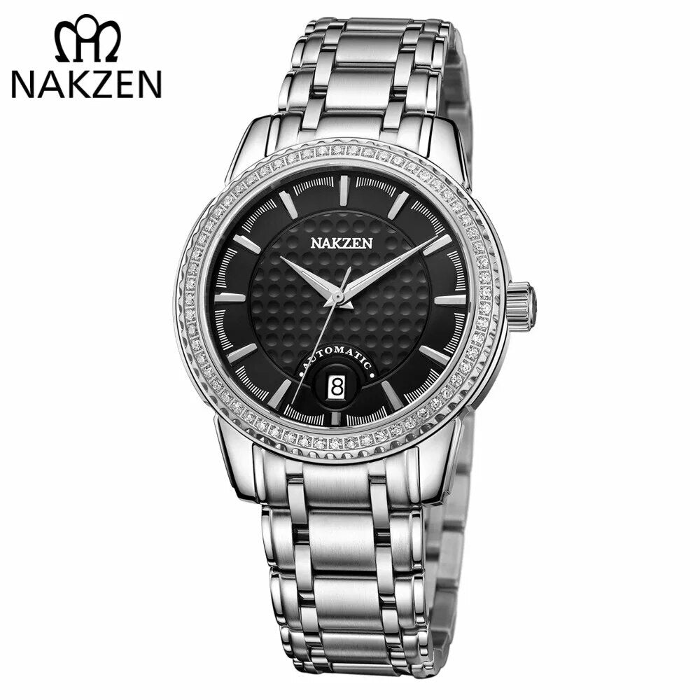 NAKZEN Mechanical Watch Men's Automatic Miyota 8215 Movt